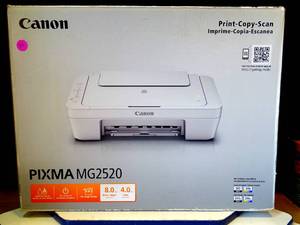 lot 90 image: Canon PIXMA MG2520 All-In-One Inkjet Printer Double Sided Scanning Copy