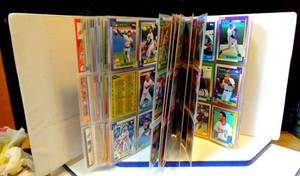 lot 94 image: BIG BINDER - 900 1990S BASEBALL CARDS
