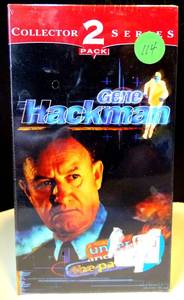 lot 114 image: SEALED - GENE HACKMAN 2 VHS TAPE COLLECTION (RIP GENE)