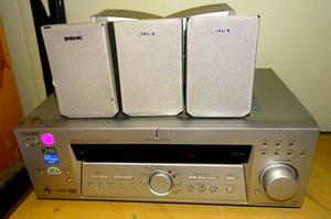 lot 119 image: $$$ VINTAGE Sony STR-K502 Receiver HiFi Stereo AMFM 5 Speaker wSubwoofer - TESTEDWORKS