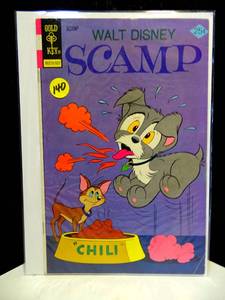 lot 140 image: VINTAGE Scamp 24 July 1975 VG Gold Key Comic