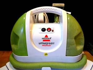 lot 152 image: BIG $ LOT - BISSELL Little Green Select Portable Carpet Cleaner