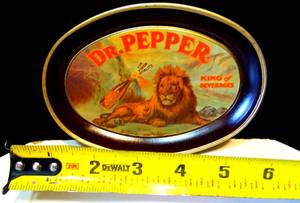 lot 179 image: DR PEPPER COLLECTORS PLATE