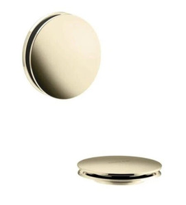 lot 173 image: NEWSEALED - KOHLER T37394-AF Pureflo Cable Bath Drain Trim French Gold