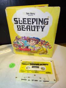 lot 219 image: Vintage 70s Superscope Tele-Story Book & Tape Sleeping Beauty