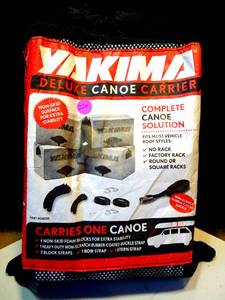 lot 224 image: Yakima Standard Canoe Carrier #04056 New in Package $$