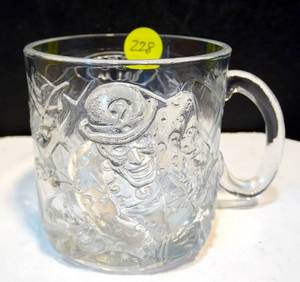 lot 228 image: COLLECTIBLE 1995 McDONALDs THE RIDDLER BATMAN SERIES GLASS MUG $$