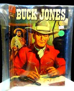 lot 235 image: $$$ Four Color Comics (2nd Series) #589 FN Dell  Buck Jones (SEE COMPS)