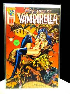 lot 236 image: RARE LIMITED EDITION VENGENCE of VAMPIRELLA COMIC WITH COA $$