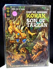 lot 237 image: $$ VINTAGE Korak Son of Tarzan #10 - 1964 series Gold Key Comics