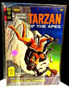 lot 239 image: VINTAGE 1967 Tarzan (Gold Key) #166 VG Gold Key $$