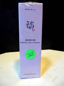 lot 265 image: NEWSEALED - Relief Sun Organic Sunscreen SPF50,PA Rice and Probiotics,Nourishing Skin Protection,Korean Skin Care Solution for All Skin Types