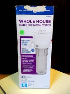 lot 295 image: GE Whole House Water Filtration System $$$