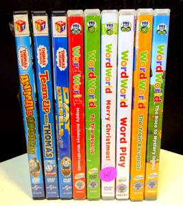 lot 311 image: ASSORTMENT OF CHILDRENS DVD EDUCATION DISKS