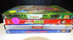 lot 313 image: ASSORTMENT OF DISNEY DVD MOVIES AS SHOWN