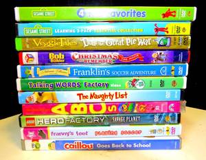 lot 316 image: LARGE ASSORTMENT OF CHILDRENS DVDS AS SHOWN