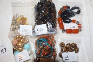 lot 107 image: Jewelry Acrylic andor plastic, see all photos for individual pieces