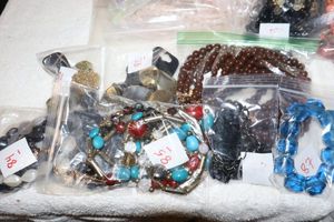 lot 119 image: Jewelry Acrylic andor plastic, see all photos for individual pieces