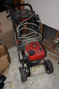 lot 1 image: Troy-Bilt Power Sprayer with  Honda GCV 190 motor