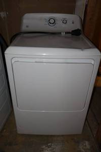 lot 8 image: GE Dryer. Model GTD33EASK0WW
