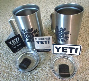 lot 156 image: NEW Yeti travel mugs 2 count