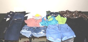 lot 143 image: Teen or small woman clothes size 326, see photos