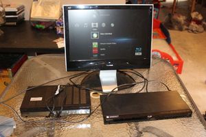 lot 220 image: ViewSonic Monitor and DVD players