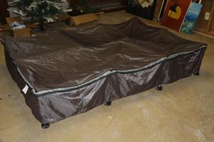 lot 27 image: Full or Queen size frame for air mattress (frame only)