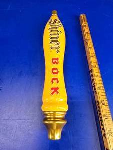 lot 30 image: Shiner Bock Full Size Beer Tap Handle