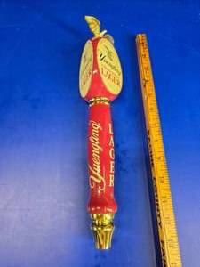lot 36 image: YuenglingTraditional Lager Full Size Beer Tap Handle w Eagle Topper