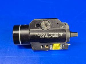 lot 63 image: Streamlight TLR-2S Tactical Pistol Mount FlashlightLaser Combo, TESTED
