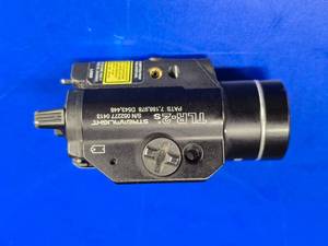 lot 65 image: Streamlight TLR-2S Tactical Pistol Mount FlashlightLaser Combo.  TESTED  Flashlight works.  Laser does not