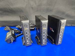 lot 78 image: Lot of 3 10 Zig 44xx Thin Clients