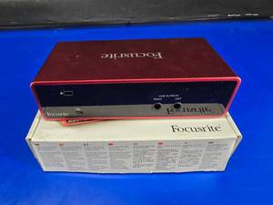 lot 90 image: Focusrite Scarlett 2i2 3rd Gen USB Audio Interface