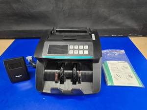 lot 92 image: Kolibri Automatic Bill Counter w Counterfit Detection & Second Display