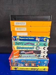 lot 129 image: Lot of 12 Nickelodeon VHS Tapes Including Rugrats, Hey Arnold & More