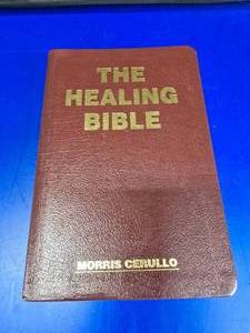 lot 215 image: Morris Cerullo The Healing Bible