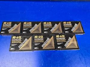 lot 238 image: Vintage Computer Equipment Lot.  Includes 7 Sealed Maxell HS-4CL 4mm Cleaning Cartridges.  LOOK THESE UP