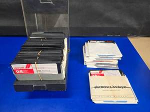 lot 243 image: MASSIVE Lot of Vintage Floppy Disks.  Approx 115 Disks.  Some of these are worth up to $50 EACH
