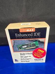lot 273 image: Vintage Early Computer Equipment Lot.  Eide MAX Enhanced IDE Disk Controller