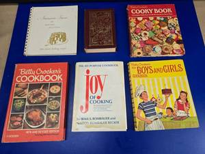 lot 331 image: Lot of Vintage Cookbooks & Housekeeping Books.