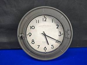 lot 383 image: Sterling Noble Porthole Style Wall Clock
