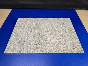 lot 397 image: Large Solid Granite Cutting Board.  Measures 22.5 x 15.5