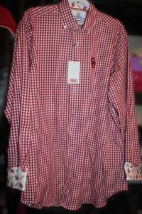 lot 44 image: OU Sooners Button Down Dress Shirt Size XL with Tags