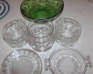 lot 56 image: Mixed Glass dishes