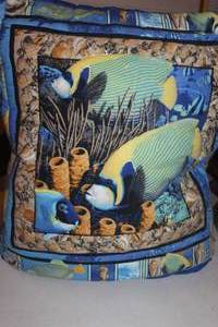 lot 96 image: Tropical Fish Folding Blanket