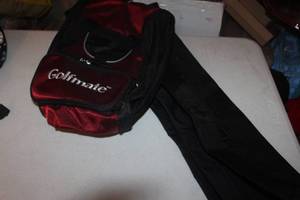 lot 98 image: Golf mate Shoe Bag and Slim Travel Club Bag