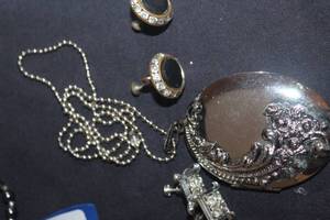 lot 149 image: Clip Earrings, and Necklace