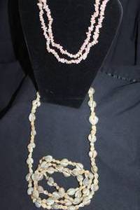 lot 193 image: Three Shell Necklaces