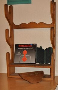 lot 155 image: Gun Rack and Accessories